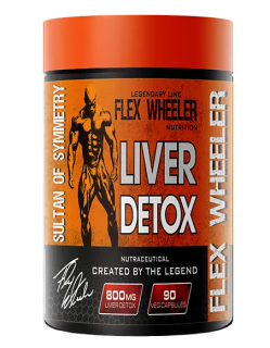 پاکسازی کبد ۹۰ کپسول گیاهی فلکس ویلر – Flex Wheeler Liver Detox 90 Veg Capsules