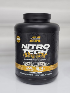 پروتئین نیتروتک وی گلد ماسل تک | MuscleTech Nitro-Tech 100% Whey Gold