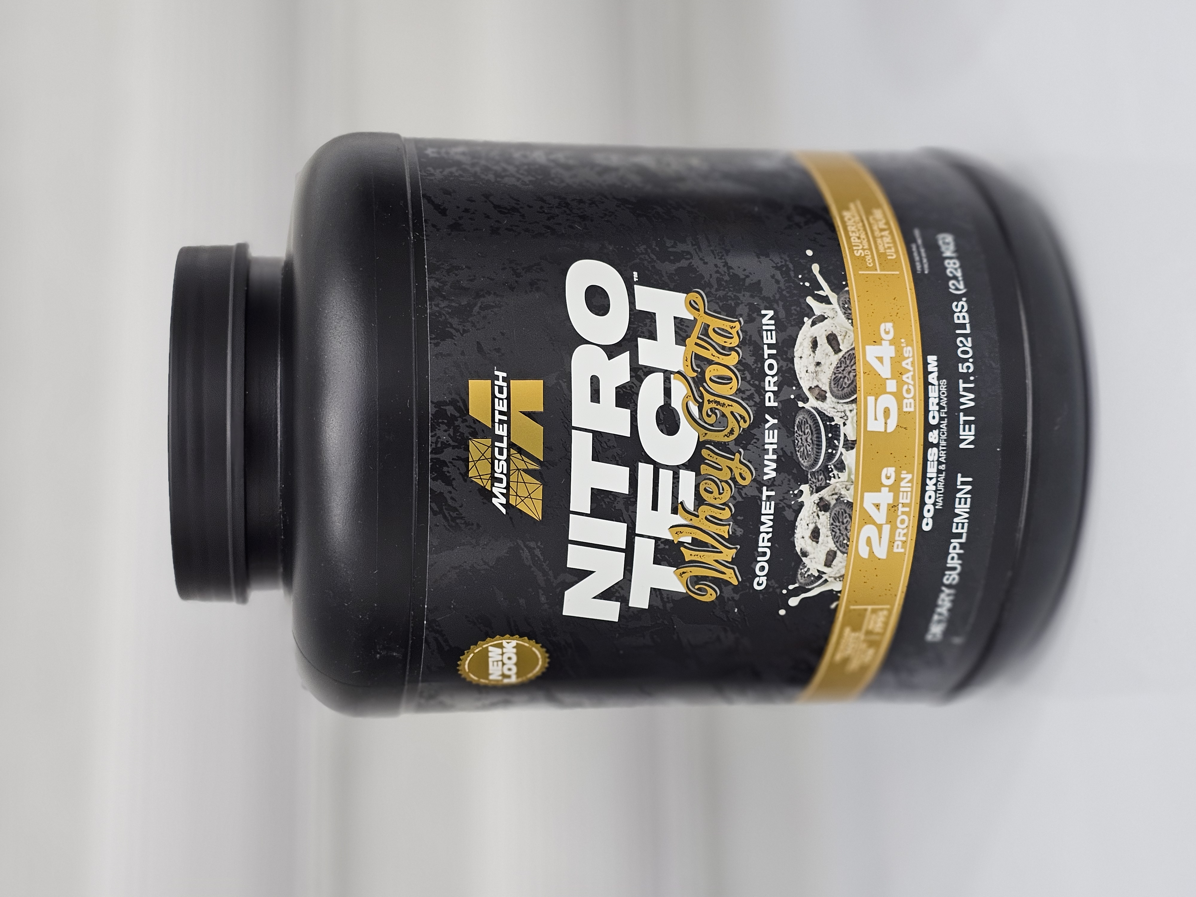 وی گلد ماسل‌تک نیتروتک ۲۲۷۰ گرم | Nitro-Tech 100% Whey Gold