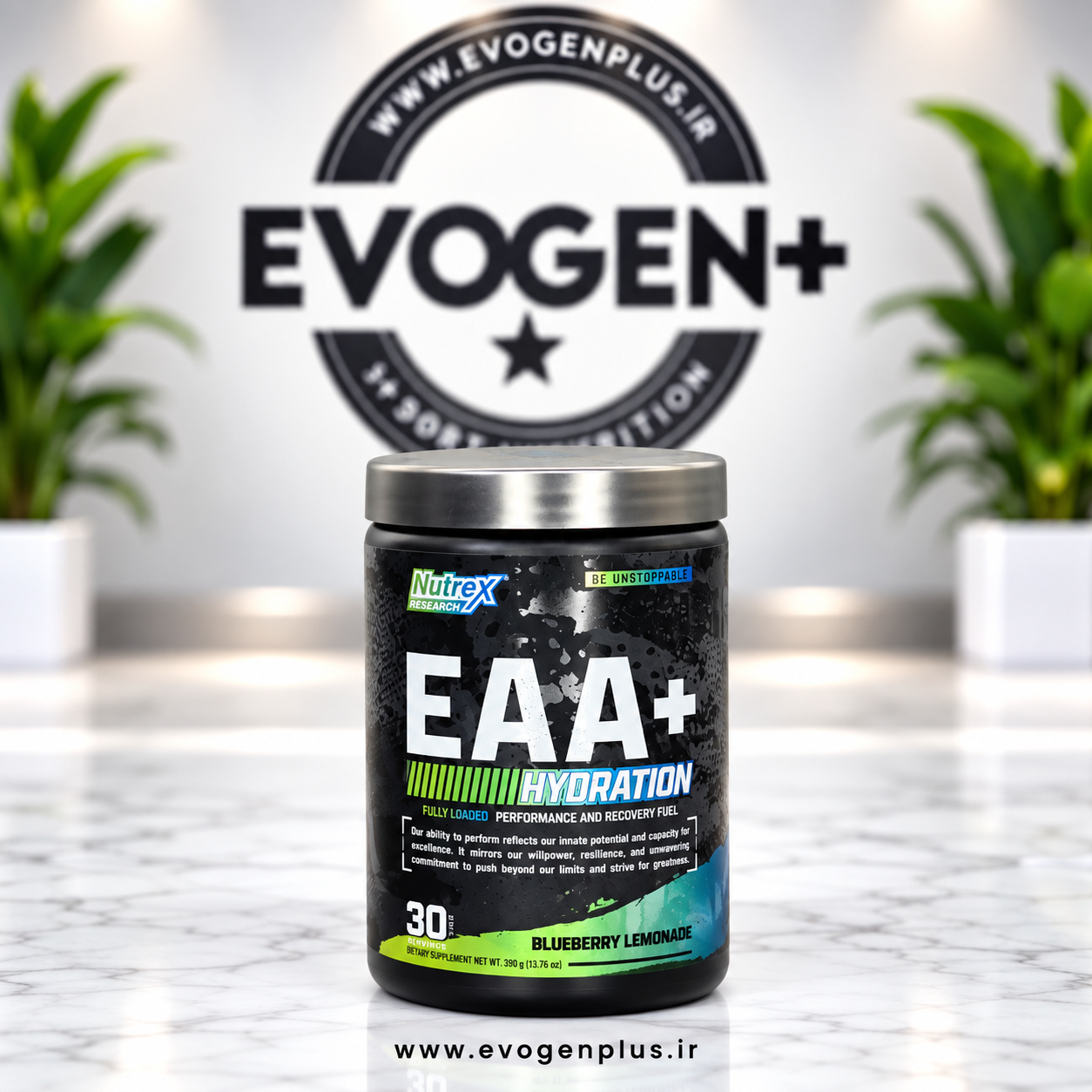 آمینو EAA ناترکس ۳۹۰ گرم | Nutrex EAA + Hydration